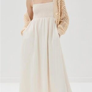 Z Supply Cream Maxi Dress